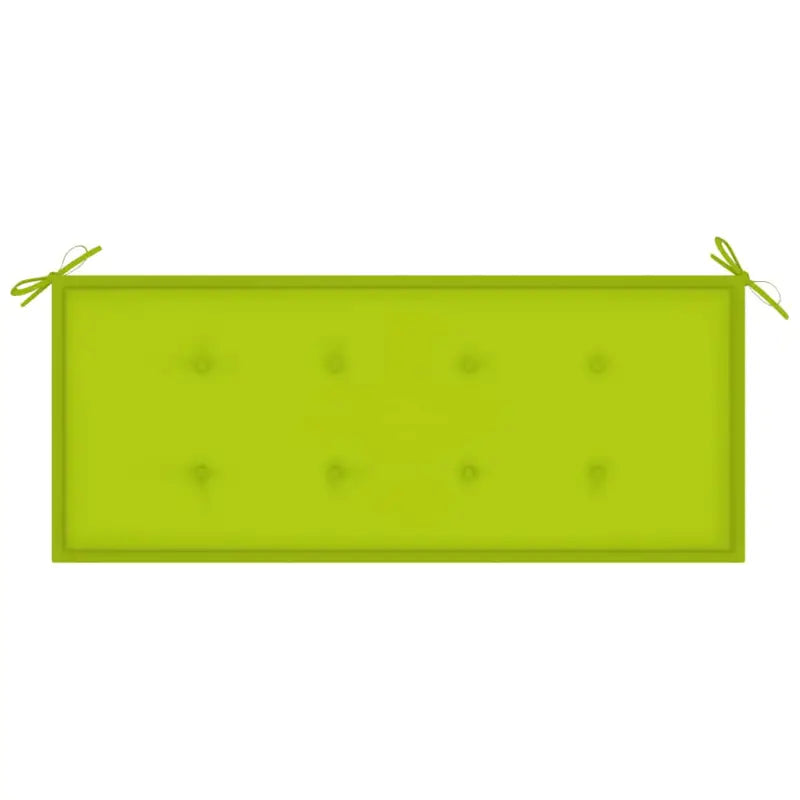 Klassieke Bamboe Tuinbank met Sets Touwtjes en Inklapbaar Design - Tuinbanken