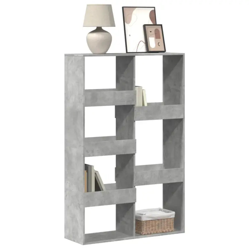 Klassieke boekenkast van bewerkt hout voor een stijlvol interieur - Betongrijs / 1 / 155.5 cm - Boekenkasten