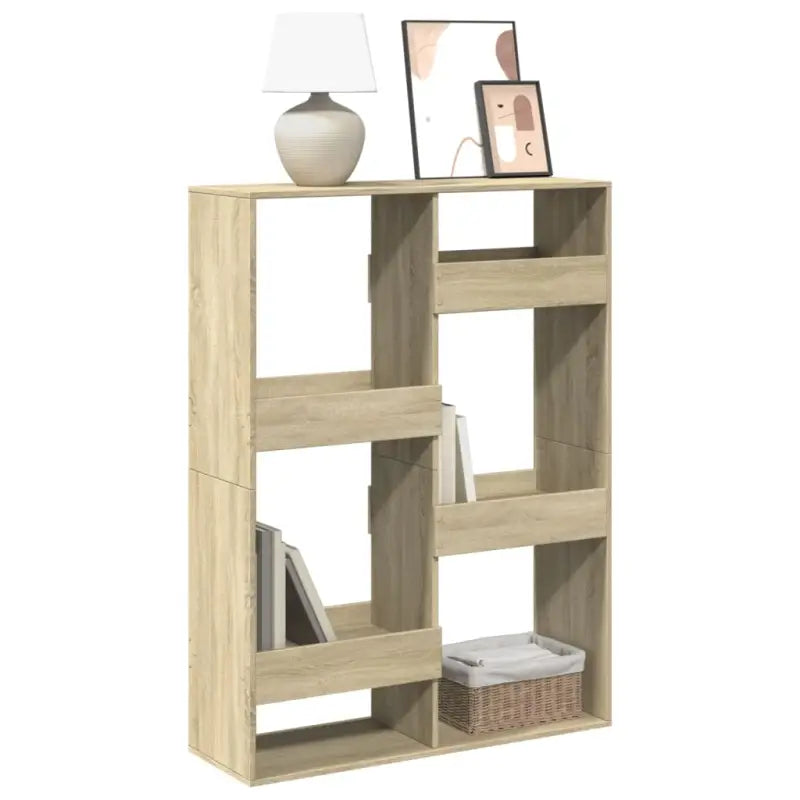 Klassieke boekenkast van bewerkt hout voor een stijlvol interieur - Sonoma eiken / 1 / 135 cm - Boekenkasten