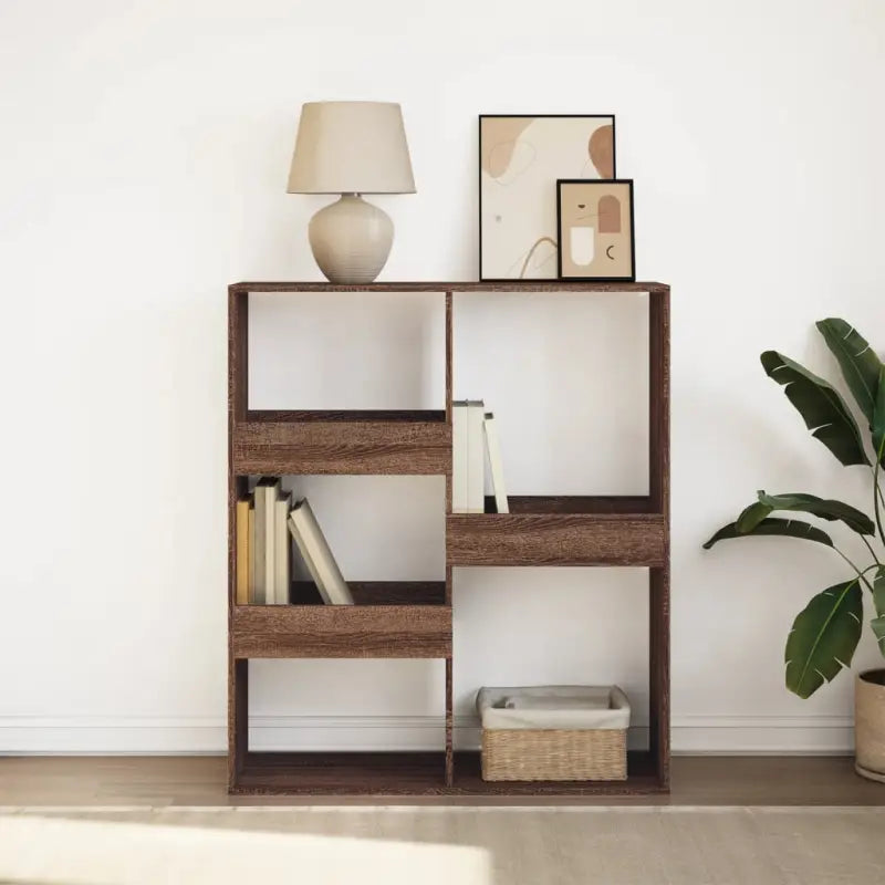 Klassieke boekenkast van bewerkt hout voor een stijlvol interieur - Sonoma eiken / 1 / 155.5 cm - Boekenkasten