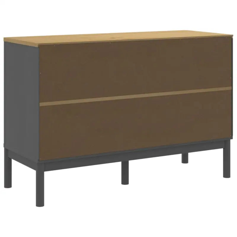 Klassieke commodes met massief grenenhout en houten poten - Commodes & ladekasten