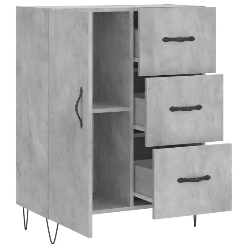 Klassieke Dressoir van Bewerkt Hout met Tijdloze uitstraling - Dressoirs & buffetkasten