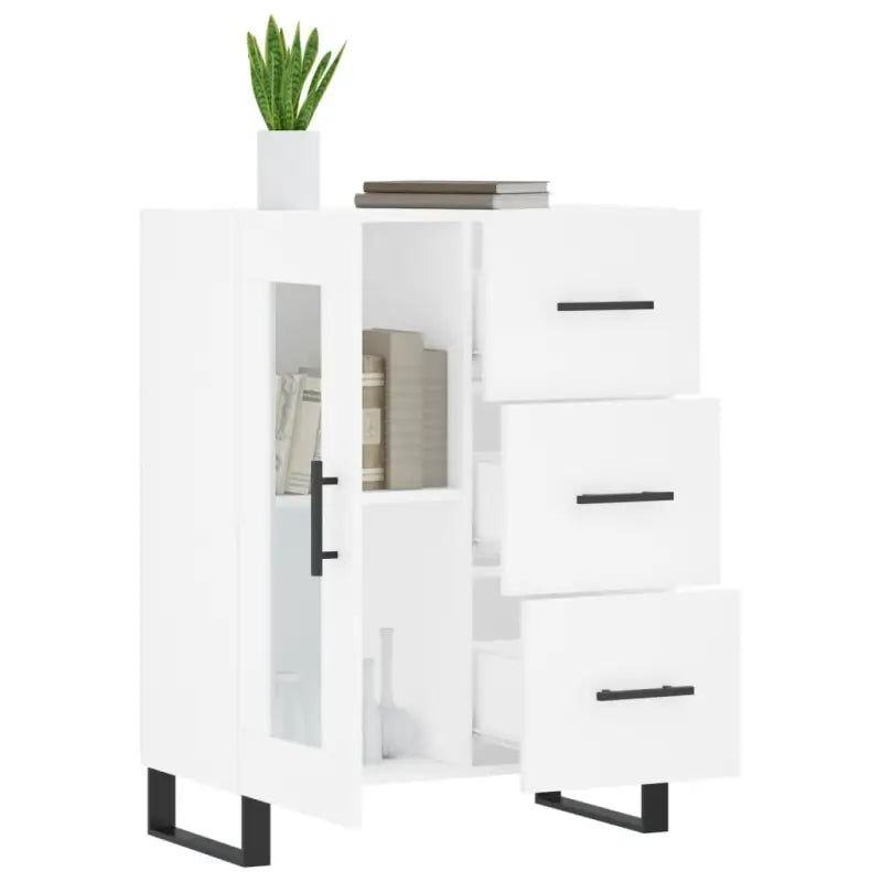 Klassieke Dressoir van bewerkt hout met tijdloze uitstraling - Dressoirs & buffetkasten