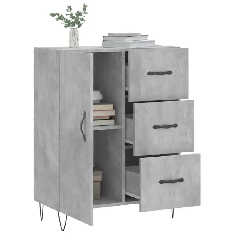 Klassieke Dressoir van Bewerkt Hout met Tijdloze uitstraling - Dressoirs & buffetkasten