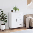 Klassieke Dressoir van Bewerkt Hout met Tijdloze uitstraling - Wit / 1 - Dressoirs & buffetkasten