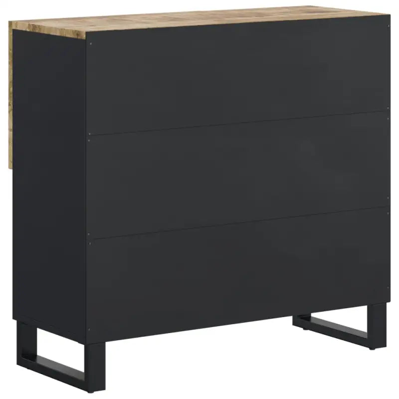 Klassieke dressoir van massief mangohout met ijzeren poten - Dressoirs & buffetkasten