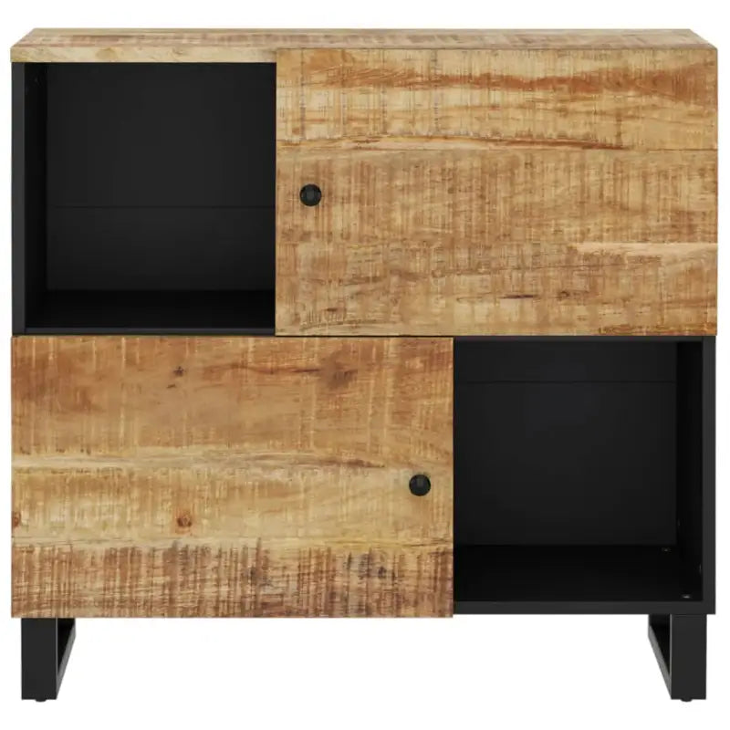 Klassieke dressoir van massief mangohout met ijzeren poten - Dressoirs & buffetkasten