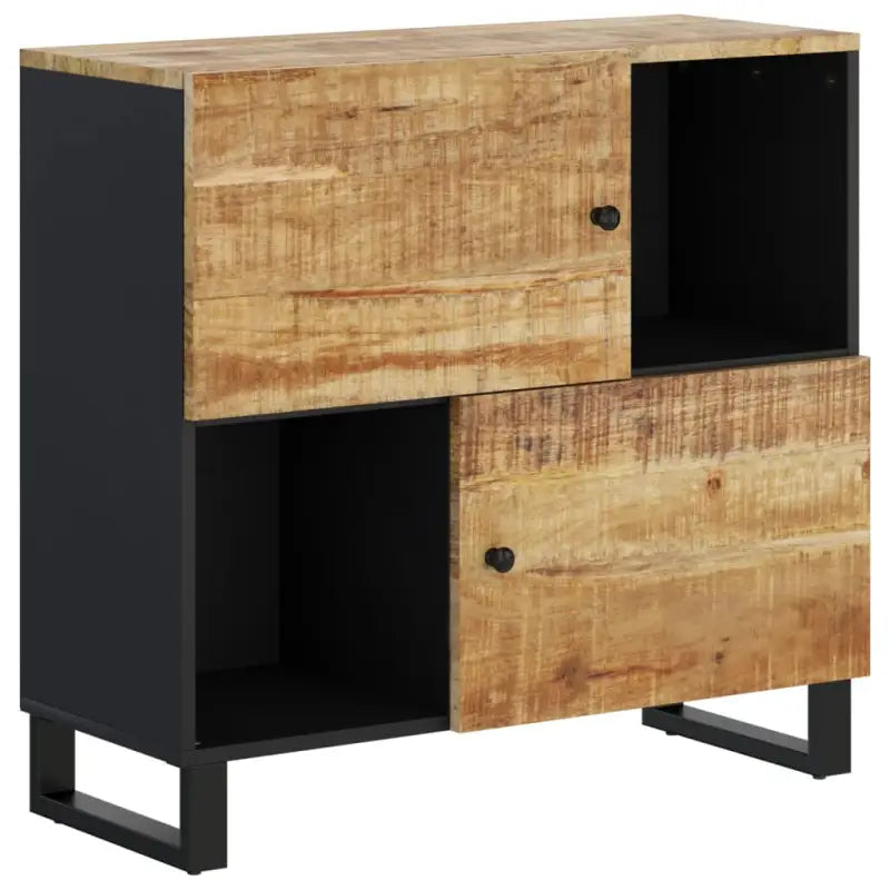 Klassieke dressoir van massief mangohout met ijzeren poten - Dressoirs & buffetkasten