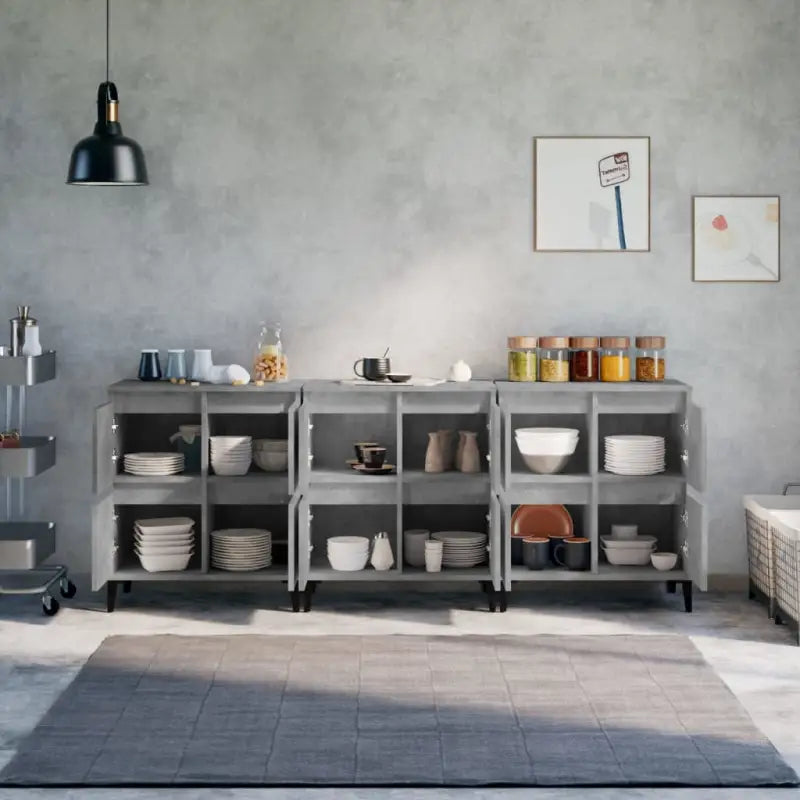Klassieke Dressoirs en Buffetkasten van Behandeld Bewerkt Hout - Dressoirs & buffetkasten