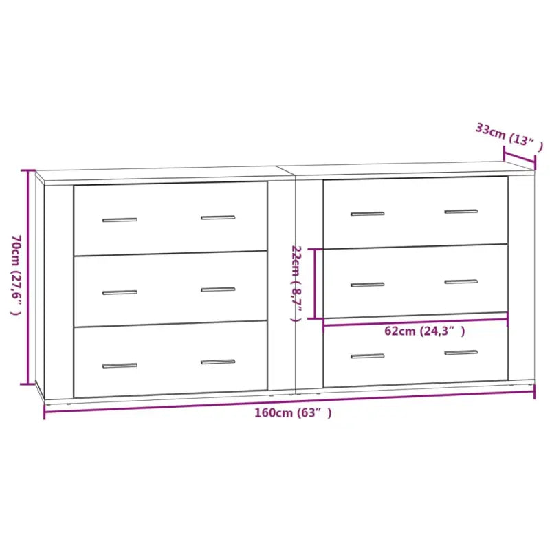 Klassieke Dressoirs met Bevest Hout voor Tijdloze Elegantiev - Dressoirs & buffetkasten