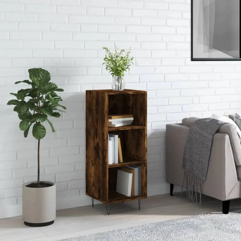 Klassieke dressoirs van bewerkt hout met tijdloze uitstraling - Gerookt eiken / 1 - Dressoirs & buffetkasten