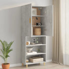 Klassieke hangkast van bewerkt hout met ruimtebesparend ontwerp - Dressoirs & buffetkasten