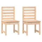 Klassieke houten tuinset met massief grenenhout en stevig tafelblad - Tuinsets