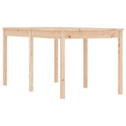 Klassieke houten tuintafel van massief grenenhout voor buiten - Tuintafels