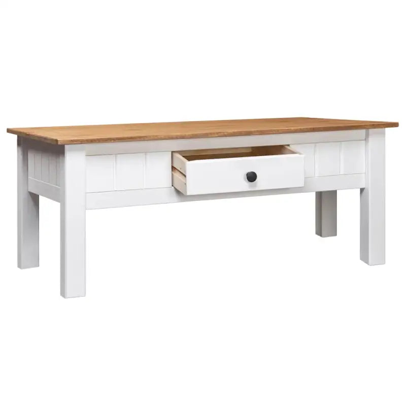 Klassieke salontafel van massief grenenhout voor een tijdloos interieur - Salontafels