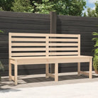 Klassieke tuinbank van massief Douglashout met gelat ontwerp - Natuurlijk grenenhout / 157.5 x 48 x 91.5 cm / 1