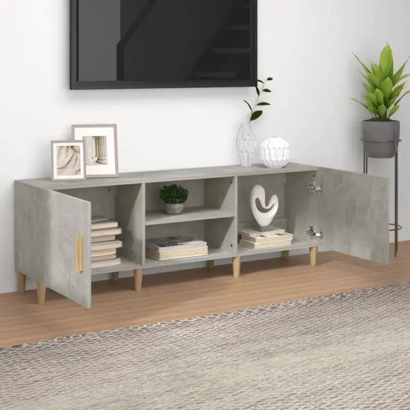 Klassieke Tv Meubel van Bewekt Hout voor een Stijlvolle Woonruimte - Tv-meubels