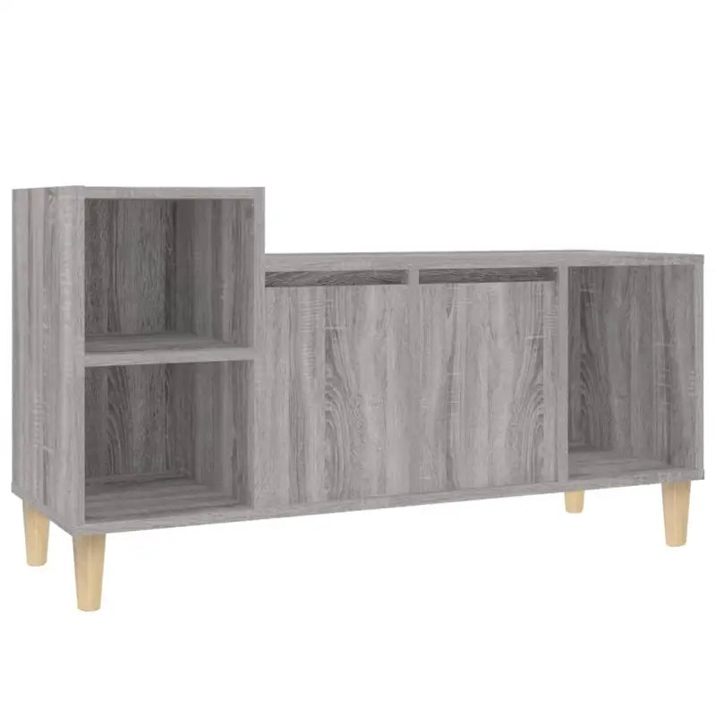 Klassieke Tv-meubel van bewerkt hout in grijs sonoma stijl - Tv-meubels