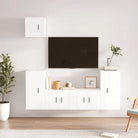Klassieke Tv-meubels van bewerkt hout met strak design - Tv-meubels