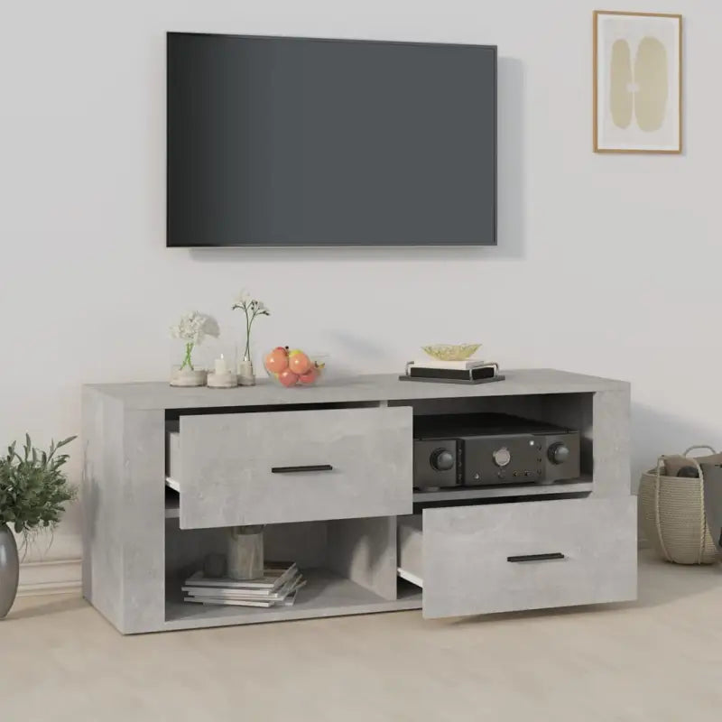 Klassieke tv-meubels van bewerkt hout voor een stijlvolle woonkamer - Tv-meubels