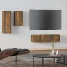 Klassieke TV-meubels van bewerkt hout voor een trendy en stabiel interieur - Tv-meubels