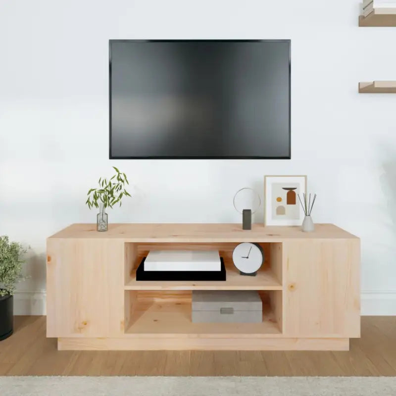 Klassieke Tv-meubels van massief grenenhout voor een stijlvolle woonkamer - Tv-meubels
