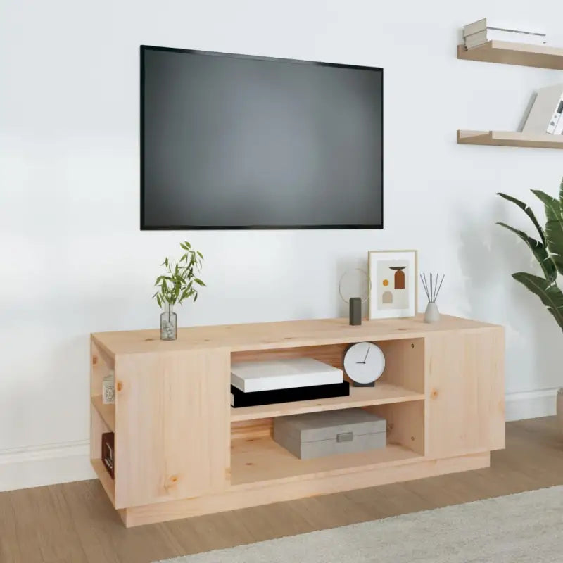 Klassieke Tv-meubels van massief grenenhout voor een stijlvolle woonkamer - Tv-meubels