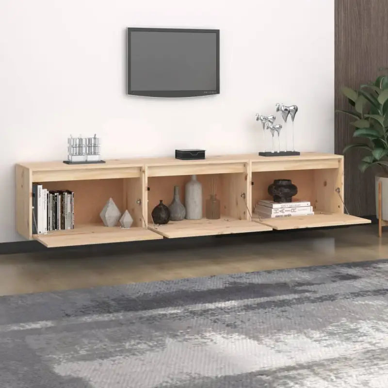Klassieke Tv-meubels van massief grenenhout voor een trendy en praktisch interieur - Tv-meubels