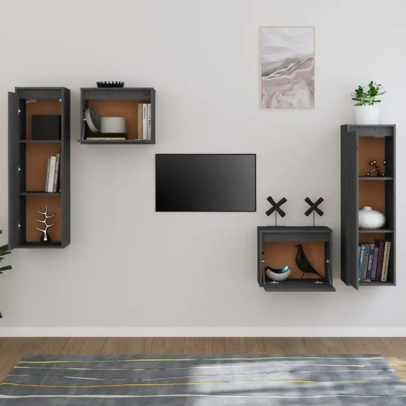 Klassieke Tv-meubels van massief Grenenhout voor een trendy en duurzaam interieur - Tv-meubels