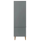 Kledingkast van massief grenenhout met Scandinavisch design - Kledingkasten