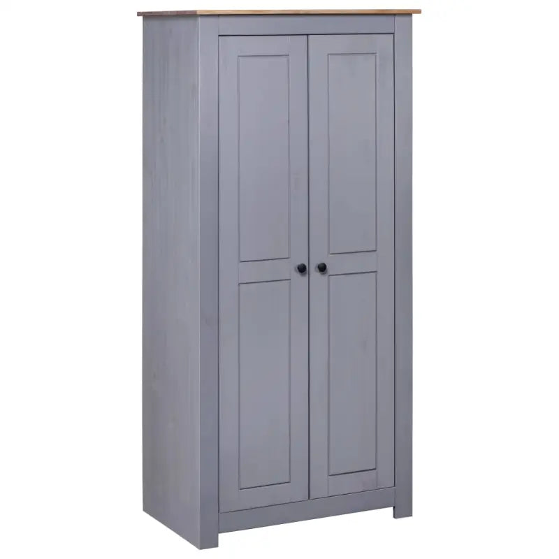 Kledingkast van massief grenenhout voor een overzichtelijke slaapkamer - Kledingkasten
