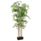 Kunstbamboe plant met kunststof pot voor huis en kantoor decoratie - 180 cm (rechthoekig) / 1 - Kunstplanten