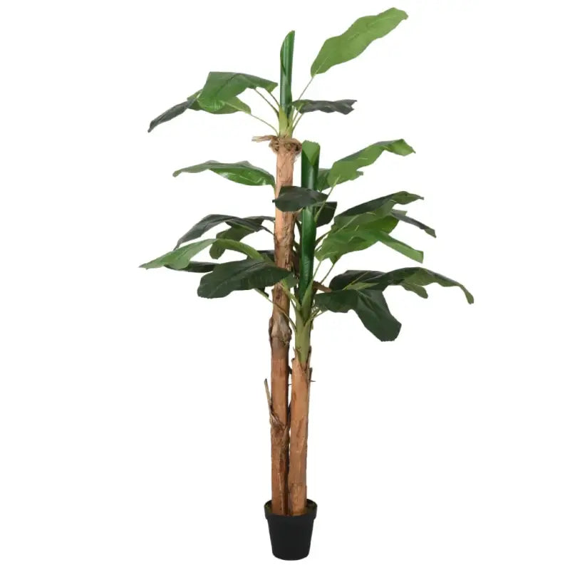 Kunstbananenboom in kunststof pot voor mooie interieurdecoratie - 200 cm / 1 - Kunstplanten