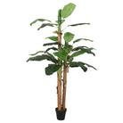 Kunstbananenboom in kunststof pot voor mooie interieurdecoratie - Kunstplanten
