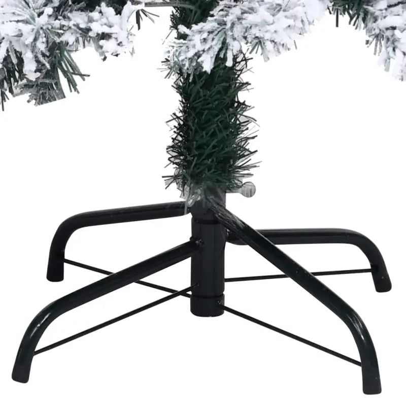 Kunstkerstboom met Witte Sneeuwvlokken voor een Unieke Kerstsfeer - 240 x 150 cm / 1 - Kerstbomen