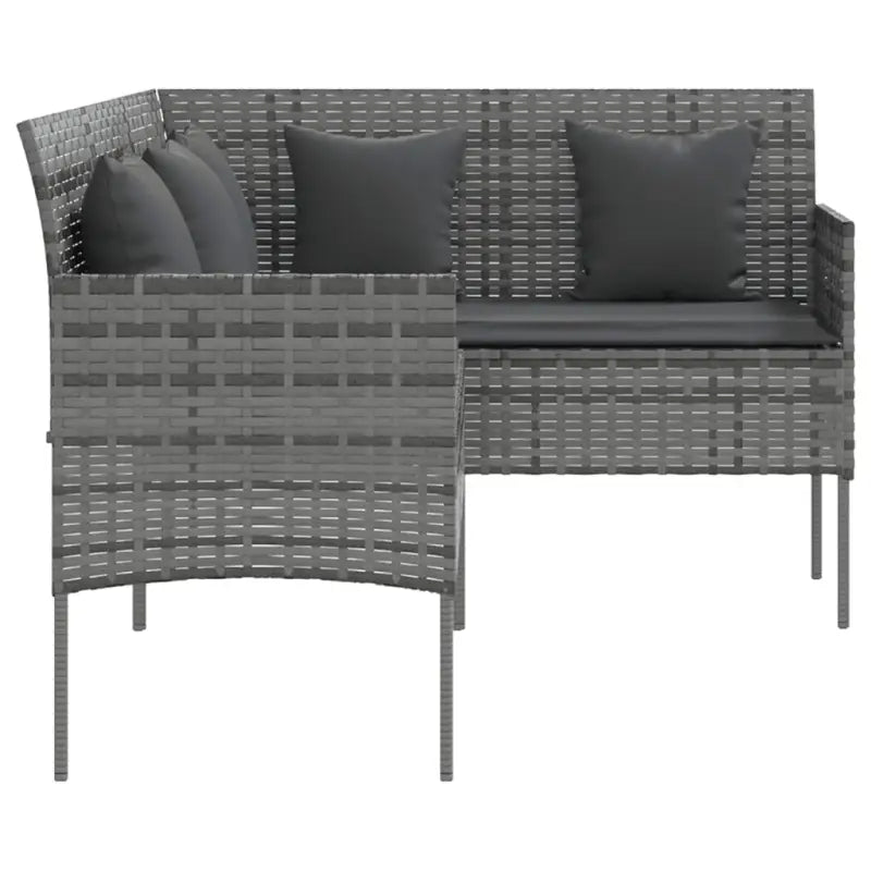 L-vormige bank loungestoel voor een comfortabele tuinset - Tuinsets