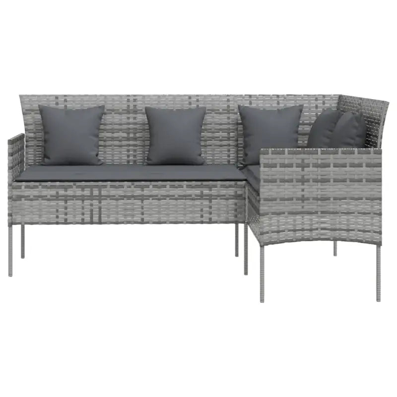 L-vormige bank loungestoel voor een comfortabele tuinset - Tuinsets
