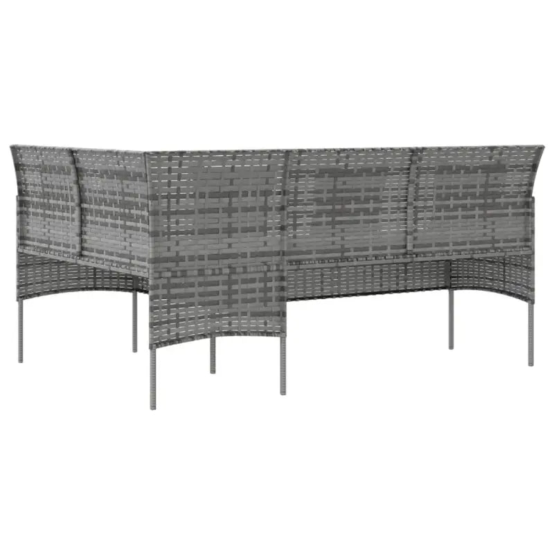 L-vormige bank loungestoel voor een comfortabele tuinset - Tuinsets