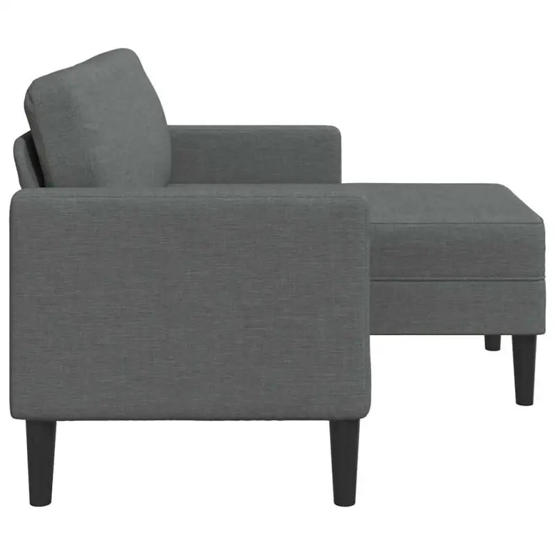 L-vormige bank met massief hout en zacht polyester voor tijdloze comfort - Banken