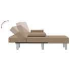 L-vormige slaapbank met chaise longue en hoge voet voor optimale ruimtegebruik - Banken