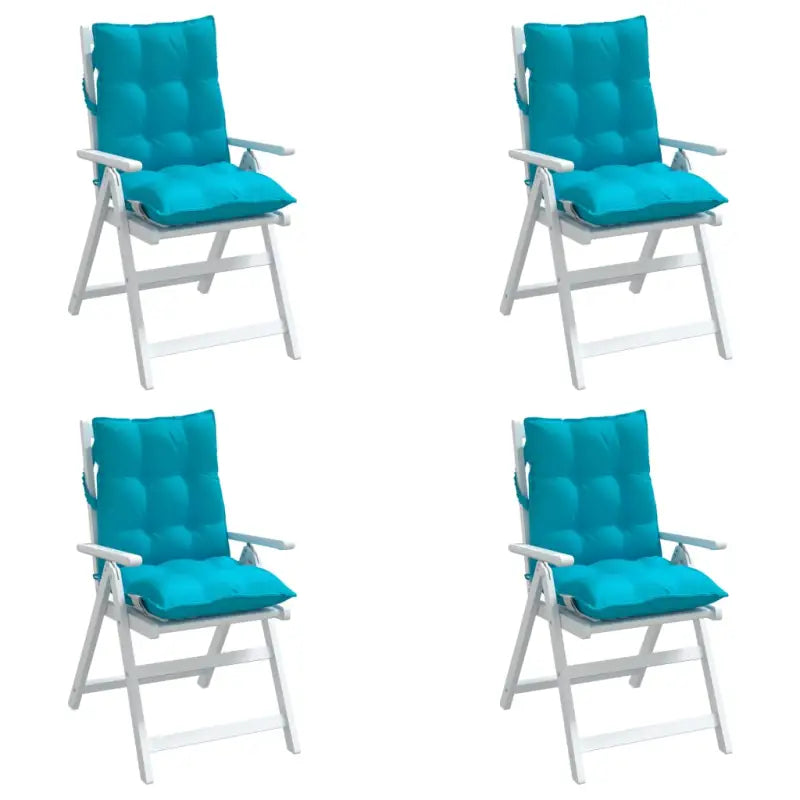 Lage rug stoelkussens van oxford stof voor een frisse buitenruimte - Stoelkussens