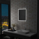 LED-badkamerspiegel met sfeervolle verlichting levering bevat inclusief montagemateriaal - 50 x 60 cm / 1 - Spiegels
