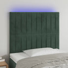 LED Hoofdbord voor een moderne slaapkamer uitstraling - Donkergroen / 90 x 5 x 118/128 cm / 1 - Hoofdborden