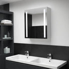 LED-Wandspiegelkast voor een moderne en sfeervolle badkamer - wit en zilver / 62 x 14 x 60 cm / 1 - Badkamerkaptafels
