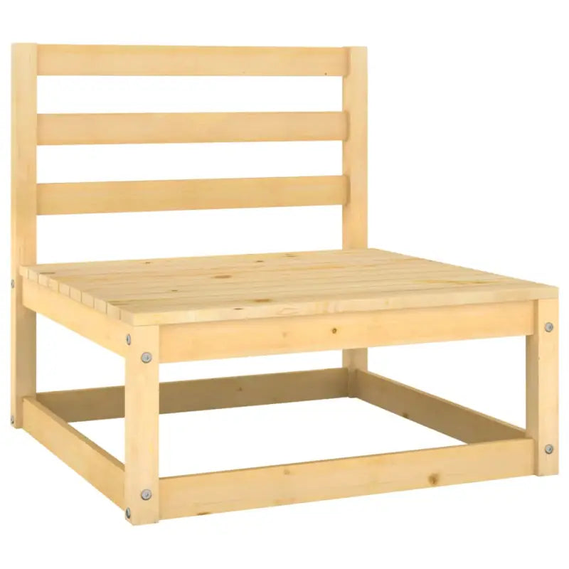 Leren loungeset met tafel en voetenbank voor buiten ontspanning - Tuinsets
