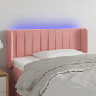 Leslicht hoofdeinde en voetbord voor een moderne slaapkamer - Roze / 83 x 16 x 78/88 cm / 1 - Hoofdborden en voetborden
