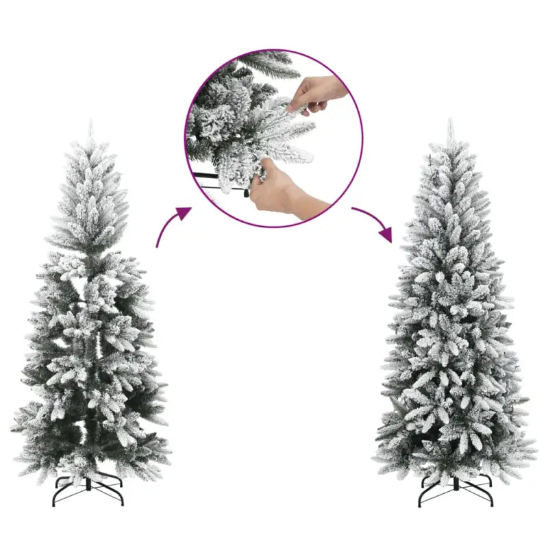 Levende kunstkerstboom met automatische takken voor een feestelijke sfeer - Kerstbomen