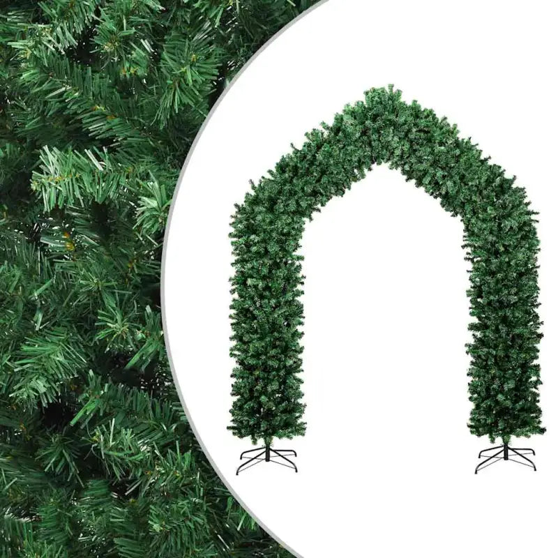 Levensechte Kerstboog voor een Gezellige Feestelijke Sfeer - Groen / 270 x 215 cm / 1 - Kerstbomen
