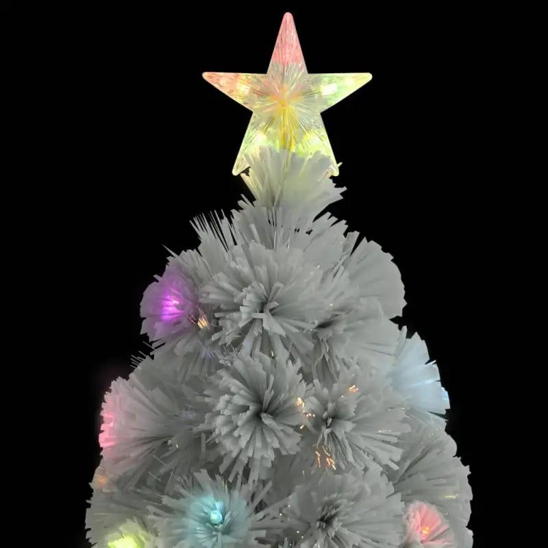 Levensechte Kunstkerstboom met LED en glasvezelverlichting - Kerstbomen
