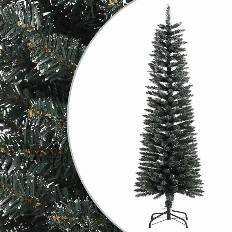 Levensechte smalle kunstkerstboom met volle uitstraling - 150 cm / 1 / zonder LED - Kerstbomen